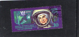 1983 Russia - Volo Nello Spazio Di Valentina Tereshkova - Europa