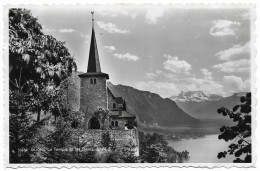 VAUD GLION - Le Temple Et Les Dents Du Midi - Other & Unclassified