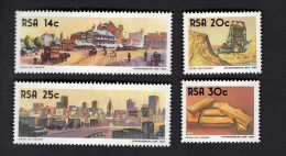 2033244968 1986 SCOTT  674 677 (XX)  POSTFRIS MINT NEVER HINGED - DISCOVERY OF GOLD IN ROODEPOORT - CENT. - Nuevos