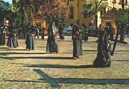 SEVILLA - Semana Santa, Penitentes   ( 2 Scans ) - Sevilla (Siviglia)