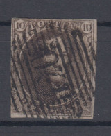 Belgium King Lepold I 10 C Mi#3A 1849 USED - 1849-1865 Médaillons (Autres)