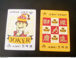 1 Pc. ABC Stout Big Face Mustache Clown Playing Card Joker (#26) - Barajas De Naipe