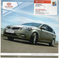 Dépliant Kia Cee'd SW 2010, Intérieures, Couleur - Reclame