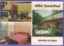 Carte Postale 65. Capvern-les-Bains  Hôtel Saint-Paul    Très Beau Plan - Autres & Non Classés