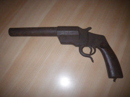 Pistolet Lance Fusée Allemand Hebel WW1 - Armas De Colección