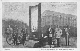 POLITIQUE #FG57453 SATIRE GUILLOTINE ANTI GUILLAUME LOUBET TSAR - Satirical