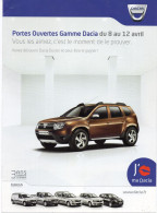 Dépliant Gamme Dacia 2010 , Duster, Logan, Sandero, - Publicités