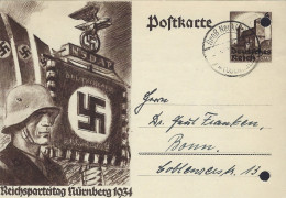 Europa - Deutschland-Drittes Reich - POSTKARTE   1934 - Guerre 1939-45