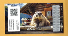 2024 Swiss Crypto Stamp 4.0 - ID 2 Chalet  ** Marmotte Tirage 7500 Exemplaires ! - Ungebraucht