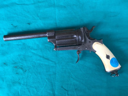 Rare Revolver Pepperbox Cal 380 (1029 A) - Armi Da Collezione