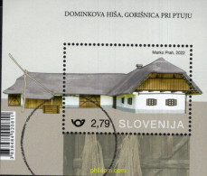 707737 MNH ESLOVENIA 2022 CASAS RURALES DE ESLOVENIA - Slovénie