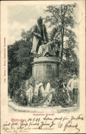 CPA Göttingen In Niedersachsen, Gauss-Weber Denkmal - Altri & Non Classificati
