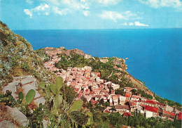 ITALIE - Taormina - Panorama Vu Du Château - Vue Sur Une Partie Du Village - Carte Postale Ancienne - Messina