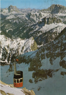 CARTOLINA  C16 MONTE PELMO M.3168,BELLUNO,VENETO-DOLOMITI-FUNIVIA DELLA MARMOLADA-E CIVETTA M.3218-VIAGGIATA 1980 - Belluno