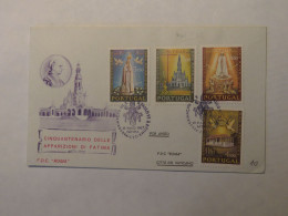 PORTUGAL FDC COVER TO VATICAN 1967 - Andere & Zonder Classificatie