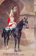 R104662 Life Guard On Sentry Duty At Horse Guards. Whitehall. London. Art Colour - Sonstige & Ohne Zuordnung