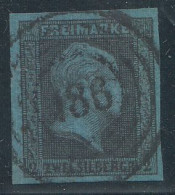 Preußen, Mi.Nr. 3, König Friedrich-Wilhelm IV., Gestempelt "186" - Gebraucht