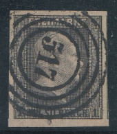 Preußen, Mi.Nr. 2, König Friedrich-Wilhelm IV., Gestempelt "517" - Usati