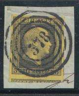 Preußen, Mi.Nr. 4, König Friedrich-Wilhelm IV., Gestempelt "578", Breitrandig - Usati