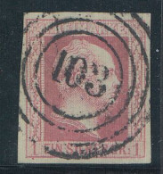 Preußen, Mi.Nr. 6, König Friedrich-Wilhelm IV., Gestempelt "103" - Usados