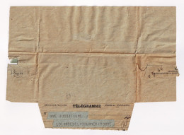 Télégramme 1919 Libourne Gironde - Telegraaf-en Telefoonzegels