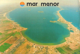 MAR MENOR, Murcia - Vista Aérea De La Manga   ( 2 Scans ) - Murcia