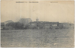 D 83. GAREOULT. VUE GENERALE.  CARTE ECRITE - Autres & Non Classés