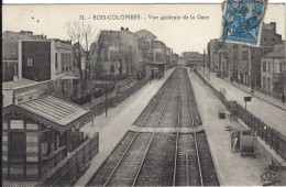 24 - Bois-Colombes - Vue  Général De La Gare - Other & Unclassified