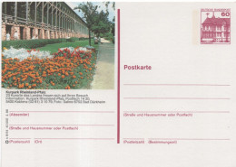 Germany Deutschland 1988 Kurpark Rheinland-Pfalz - Cartes Postales - Neuves