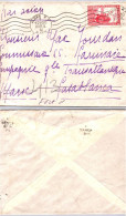 Algérie - Lettre - Obl Alger R.P. 1941 - Pour Casablanca Maroc - Altri & Non Classificati