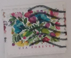 VEREINIGTE STAATEN ETATS UNIS USA 2024 CELEBRATORY BLOOMS USED ON PAPER SN 5848 - Used Stamps