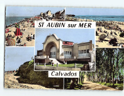 SAINT AUBIN : Carte Souvenir - état - Saint Aubin