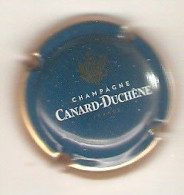 CAPSULE MUSELET CHAMPAGNE  CANARD DUCHENE BLEUE  CONTOUR DORE - Canard Duchêne