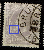 36  Obl  BXL  LV 4  Coquille Barbe - 1869-1883 Leopoldo II