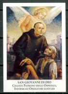 SANTINO - San Giovanni Di Dio - Santino Con Preghiera. - Imágenes Religiosas