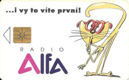 Czech Republic: Spt Telecom - 1994 Radio Alfa - Tchéquie