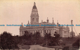 R105262 The Town Hall From Victoria Park. British Manufacture. B. And R - Monde