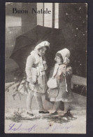 Buon Natale / Postcard Circulated, 2 Scans - Other & Unclassified