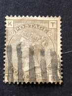 GREAT BRITAIN  SG 160  4d Grey Brown, Plate 17   CV £80 - Used Stamps