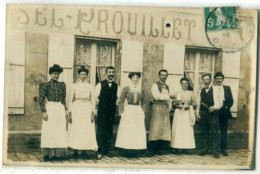 60 - Ribécourt / Tricot ? : CP-Photo - Maison ROUSSEL - PROUILLET - # - Ribecourt Dreslincourt