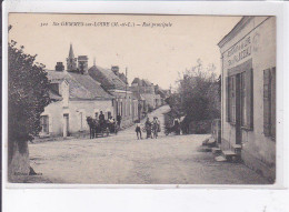 SAINTE-GEMME-sur-LOIRE: Rue Principale - état - Sonstige & Ohne Zuordnung