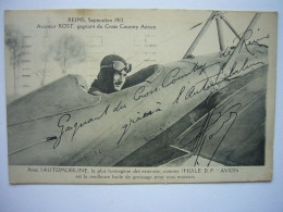 Avion / Airplane / Maurice ROST / Avion Deperdussin / Gagnant Du Cross Country Aérien - ....-1914: Précurseurs