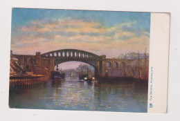 ENGLAND - Sunderland The Bridge Used Vintage Postcard - Other & Unclassified