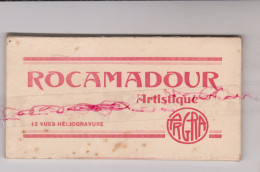 ROCAMADOUR Artistique Pochette De 12 Vues - Rocamadour