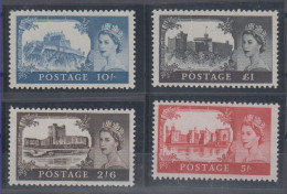 Great Britain Queen Elizabeth II Watermark #22 Crowns De La Rue I Mi#278I/81I 1955 MNH ** - Neufs