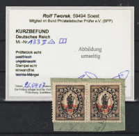 MiNr. 133 II Gestempelt, Befund Tworek BPP - Used Stamps