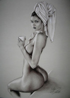 PIN UP ART By SLY *** DRAWING # 9339 - Pin-Ups