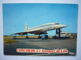 Avion / Airplane / AIR FRANCE / Concorde / Seen At Lille Airport / Aéroport / Flughafen - 1946-....: Modern Era