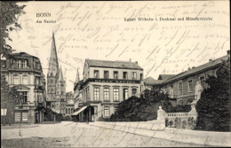 CPA Bonn Am Rhein, Am Neutor, Kaiser Wilhelm I. Denkmal, Münsterkirche - Autres & Non Classés