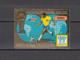 Football / Soccer / Fussball -WM 1978:  Comoren  Goldmarke ** - 1978 – Argentine